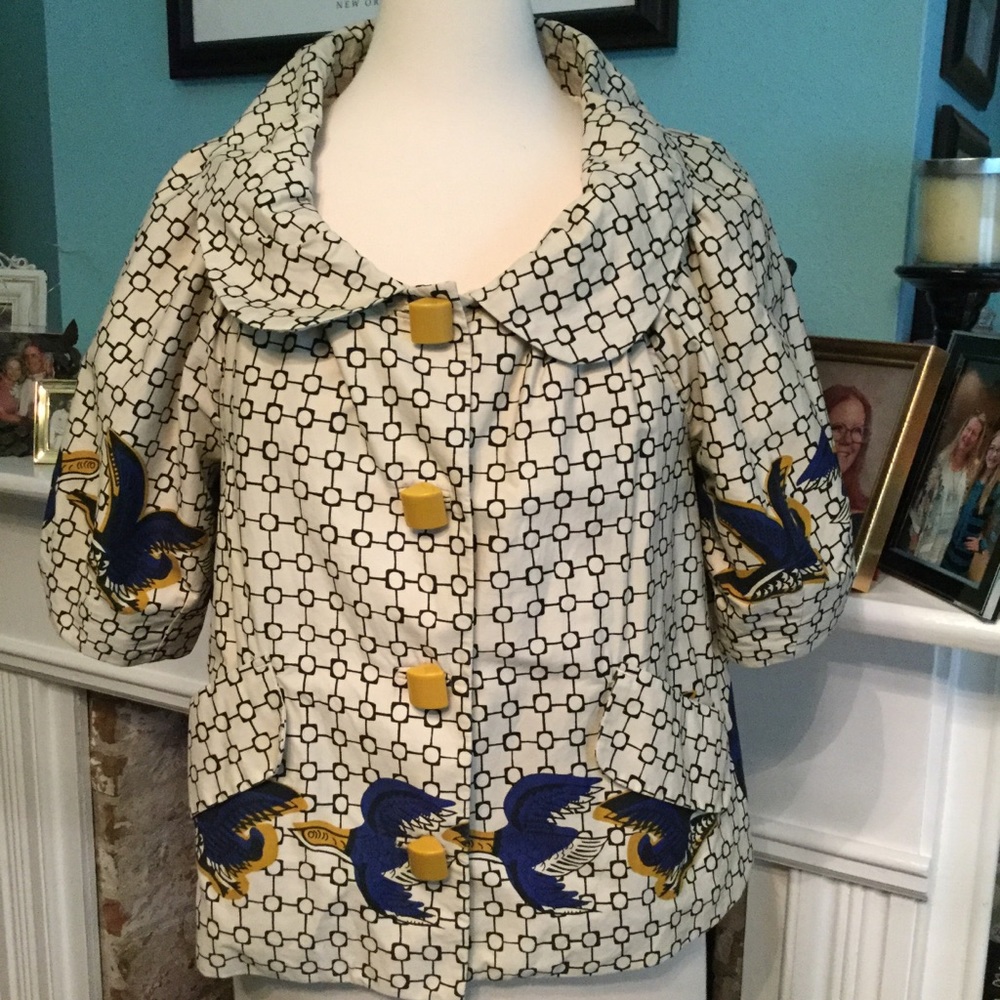 EUC Anthropologie Cropped SS Jacket (I- )